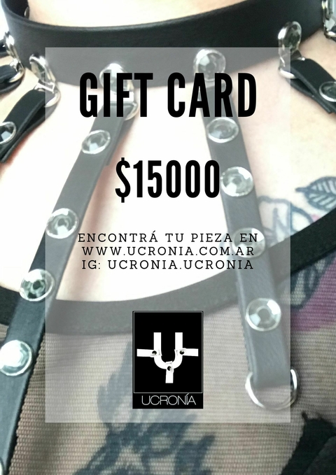 Ucronía Gift Cards (para regalar) 15000 $