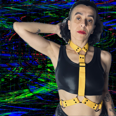Arnés cuello/cintura YEN3 -Rojo o Amarillo y negro-