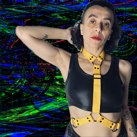 Arnés cuello/cintura YEN3 -Rojo o Amarillo y negro-