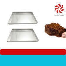 KIT DE FORMAS PARA BROWNIE C/2 - 29.5 X 29.5 X 3
