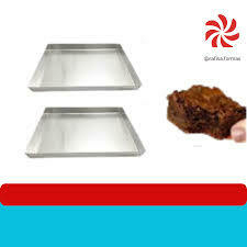 KIT DE FORMAS PARA BROWNIE C/2 - 29.5 X 29.5 X 3