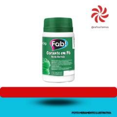 CORANTE EM PÓ ARTIFICIAL COMESTÍVEL - FAB - 80G - comprar online