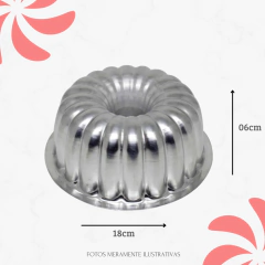 FORMA SUIÇA DECORADA GOMADA N1 M - 18X6 na internet