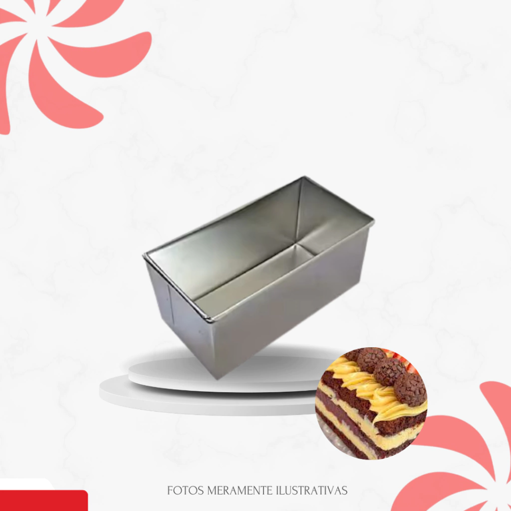 FORMA RETANGULAR FATIAS 10CM - 20X10X10 (FATIAS BABY) - comprar online