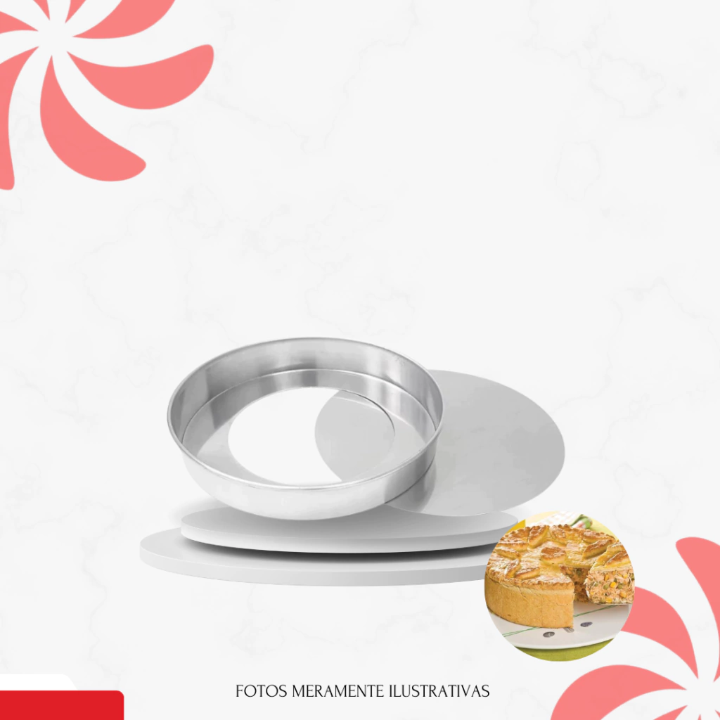 FORMA TORTA SALGADA F. FALSO - 13X3 - comprar online