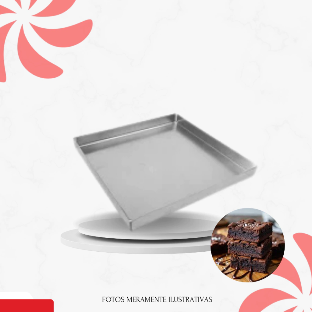 FORMA PARA BROWNIE 31.5X31.5X3 - comprar online