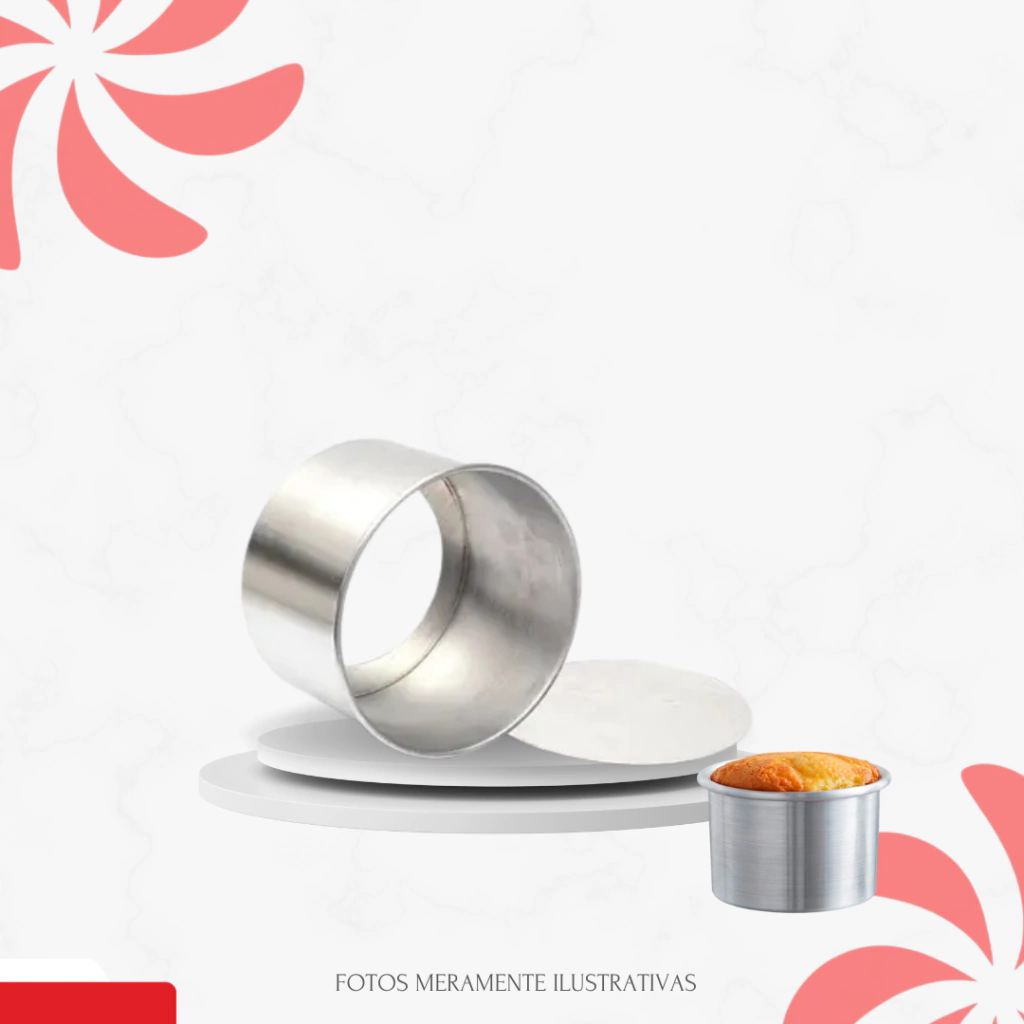 FORMA REDONDA FUNDO FALSO 35x10 - AVULSA (RFF35-0757) - comprar online