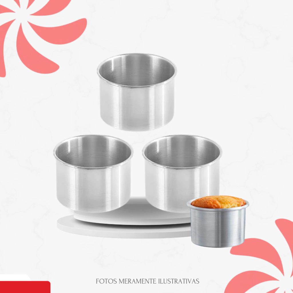 CONJUNTO DE FORMA REDONDA C/3 - 15x10 CM - comprar online