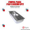 JOGO DE FORMAS PARA PÃO CASEIRO COM 3 UNIDADES - RAFISA FORMAS UTENSILIOS DOMESTICOS