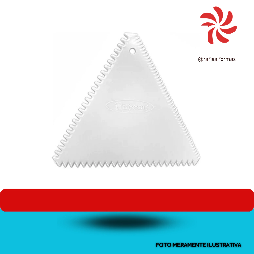 ESPATULA TRIANGULO SERRILHADA - (TSG-3050)