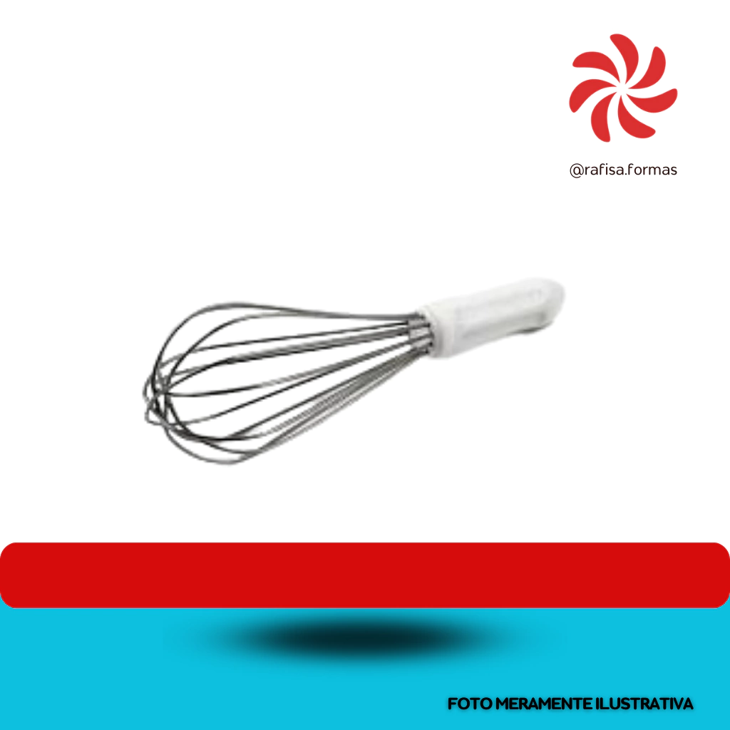 BATEDOR DE ARAME / FOUET 25CM