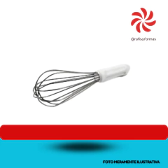 BATEDOR DE ARAME / FOUET 25CM