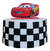 Bolo Fake Falso Tema Carros Base Única 20 Cm
