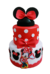 Bolo Fake Falso Para Festa Tema Minnie Vermelha 108