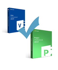 MS Visio 2019 Professional + Project 2019 Pro