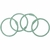 Set 4 Anillas Metalicas 44 mm Verde Menta Artis Decor
