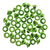 Ojalillos Aluminio (Eyelet) x50 Verde Manzana Ibi Craft