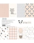 Block de papeles 12x12 PANDA rosa Alua Cid