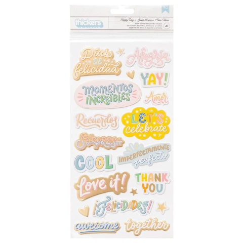 Thickers Stickers x37 Buenos Dias Obed Marshall