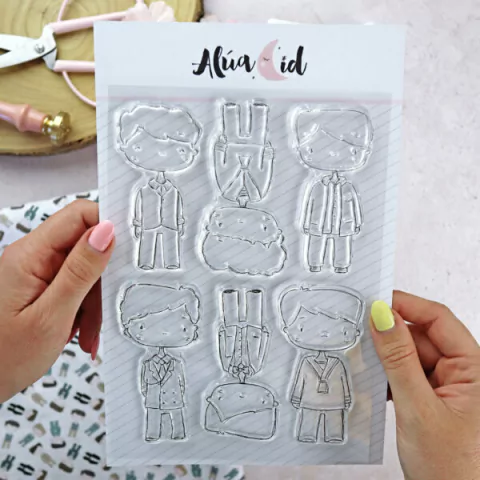 Set de sellos Pequeño príncipe SOLOSIESCONTIGO Alua Cid