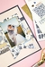 Pink Paislee Single-Sided Paper Pad 6"X6" 36/Pkg Indigo & Ivy - comprar online