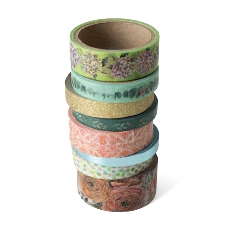 BoBunny Washi Tape Set x8 Willow & Sage
