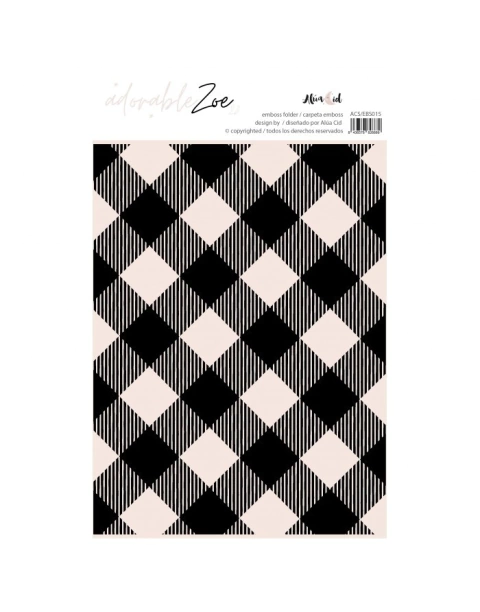 Carpeta de embossing ADORABLE ZOE Alua Cid