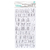 Vicki Boutin Let's Wander Thickers Stickers 121/Pkg Paperwork Alphabet/ Cardstock