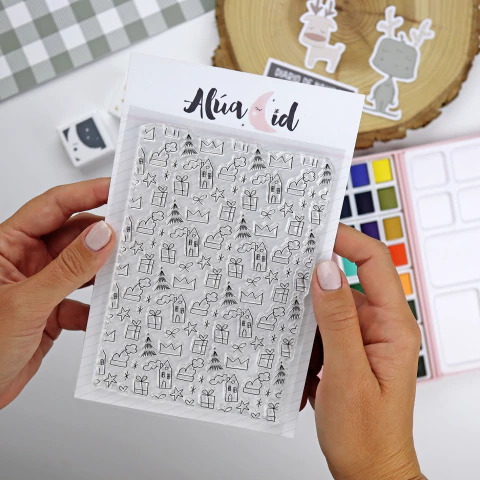 Sello fondo Poblado Navideño DADIVAN - comprar online