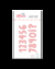 Troquel NUMEROS ARTESANA TALLER - comprar online