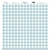 Hule MANTEL VICHY 12"x12" PICNIC