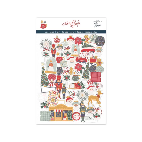 SNOWFLAKE - Set de Die Cuts Cocoloko - comprar online