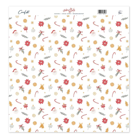 SNOWFLAKE - Vellums 12*12 - Santa Cocoloko - comprar online