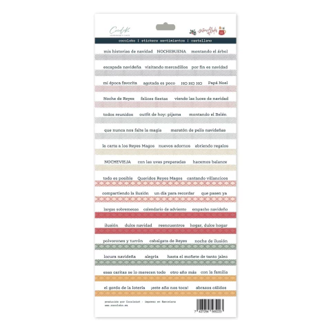 SNOWFLAKE - Stickers de Sentimientos Cocoloko - comprar online