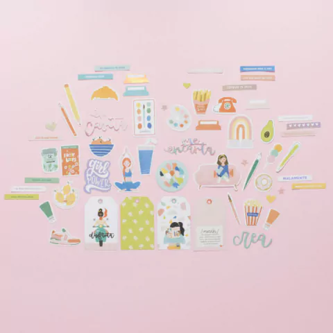 Die Cuts 59 formas MERAKI Lora Bailora