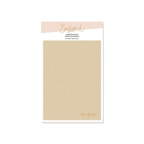 Carpeta de embossing 6" x 8,25" COSTURA BABY M (Memory Loquer)