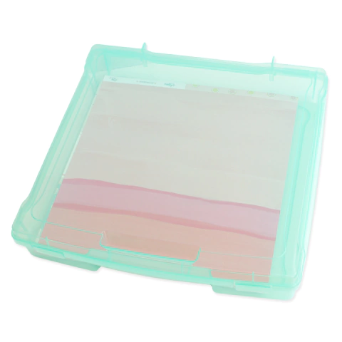 Caja para papeles 12" x 12" Kimidori Colors MINT
