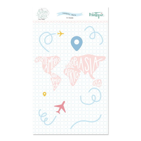 Troquel Mapa AVENTURA Mintopia