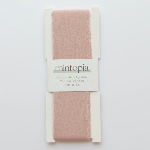 Cinta de algodón Mintopía 4 cm x 3 m Nude - comprar online