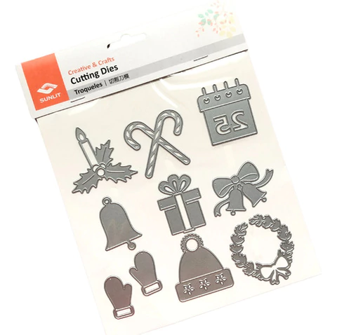 Troqueles Set Navidad Sunlit - comprar online