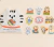 Set x 30 Stickers de Papel Decorativo Gorogoro & Sekaneko - Scrap&Doo