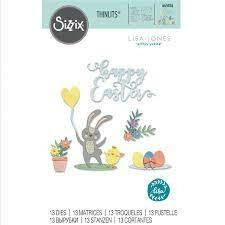 Sizzix Thinlits Lisa Jones Easter Icons