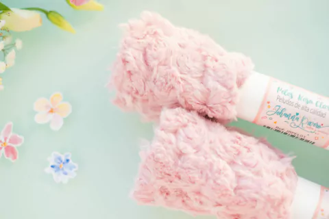 Tela Pelos ROSADO MAQUILLAJE Especial Johanna Rivero