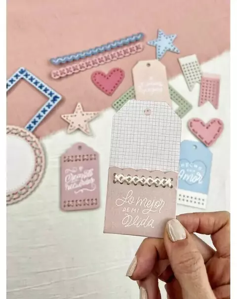 Maxi Diecuts Para Bordar Con Mis Manos Artesana Taller - comprar online