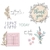 Sizzix Framelits Dies & Stamp Set By Sophie Guilar 14/Pkg Time Out