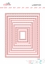 TROQUEL RECTANGULOS PUNTEADOS ARTESANA TALLER