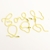Pack 6 cadenitas Crema
