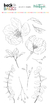Sello Peonias 2 Back to Basics