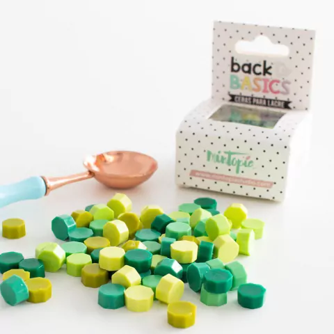 Set perlas de lacre 100 piezas FOREST Back to Basics