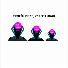 KIT 05 DE TROFÉUS E MEDALHAS INTERESCOLAR - comprar online